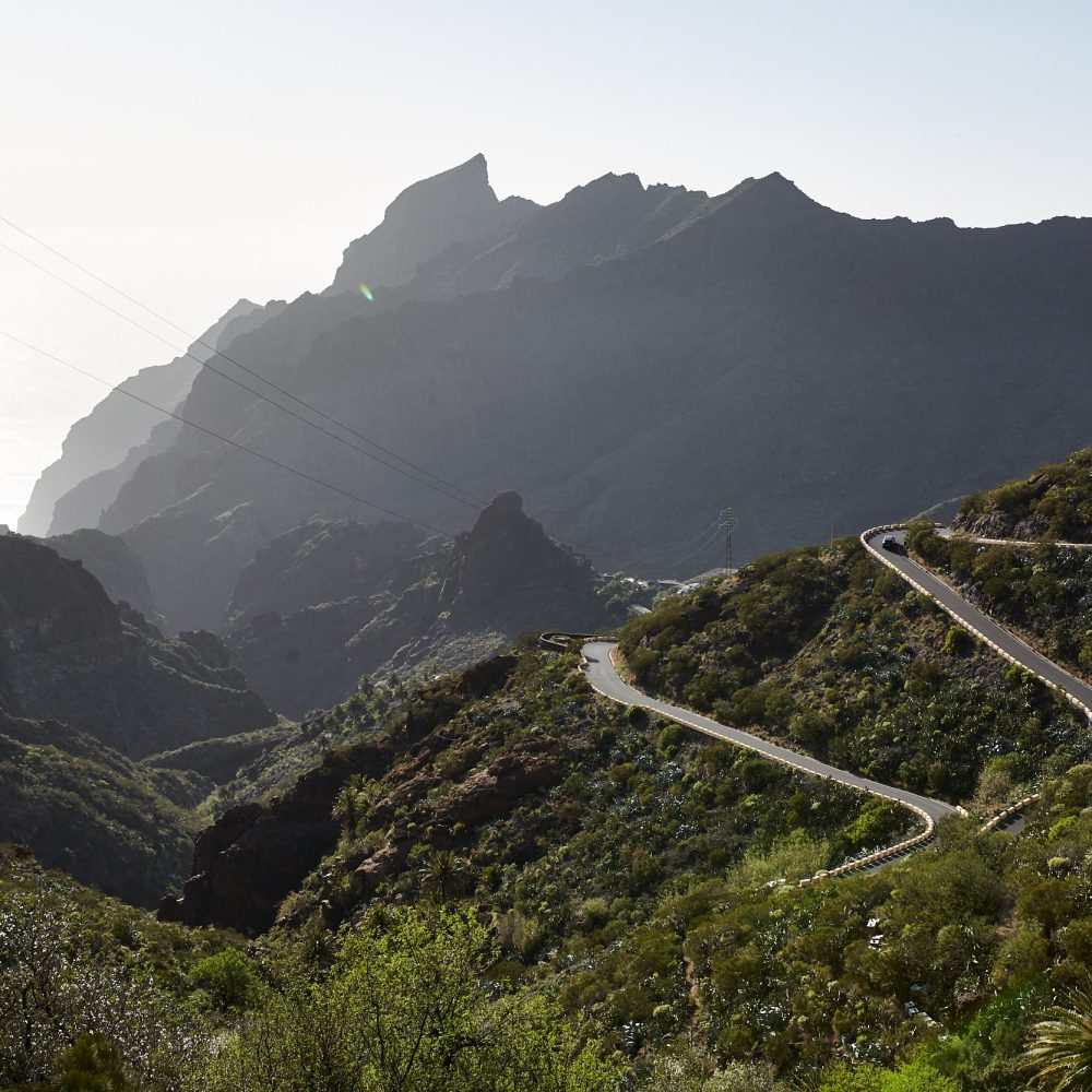 view of mountains in Tenerife