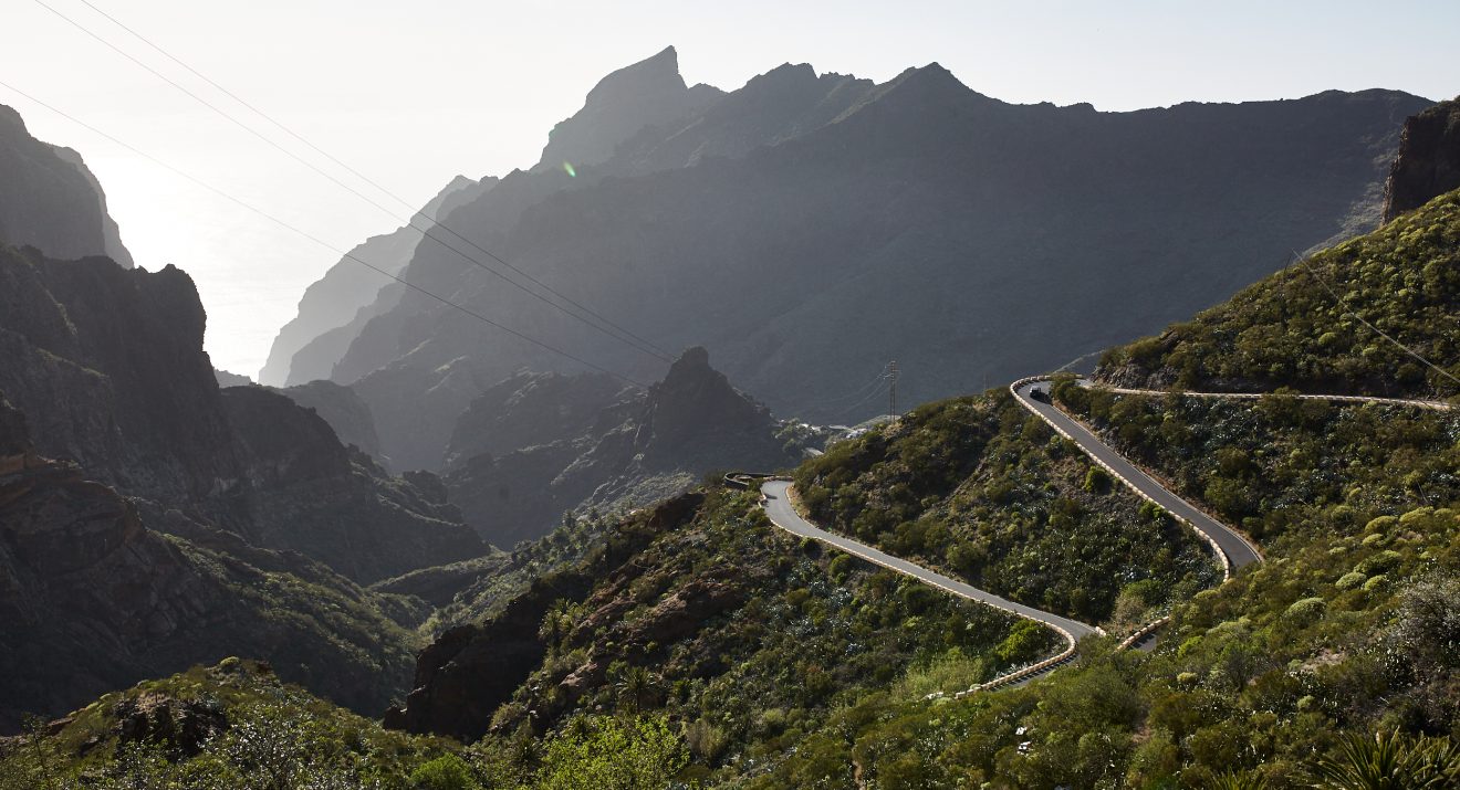 view of mountains in Tenerife