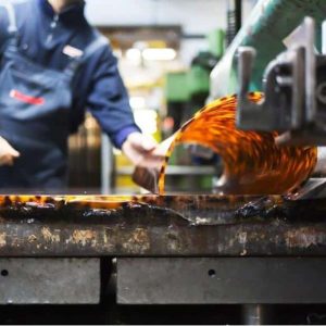 Mazzucchelli acetate being produced in factory