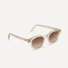 Pala Thoko eco friendly sunglasses in transparent bioacetate