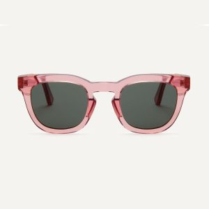 Coral Pink Pendo Sunglasses by Pala. Made from sustainable cellulose acetate.