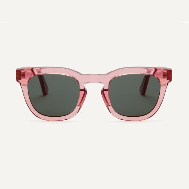 Coral Pink Pendo Sunglasses by Pala. Made from sustainable cellulose acetate.